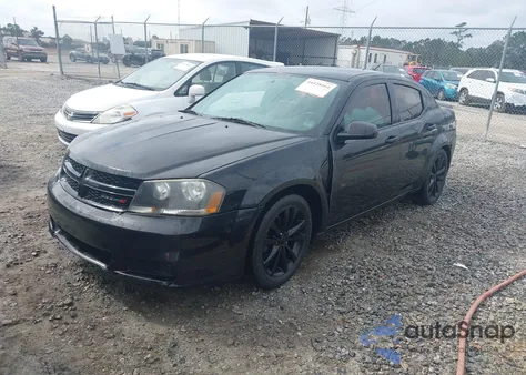 2014 Dodge Avenger Se z USA, uszkodzony, nr VIN 1C3CDZAB7EN154807